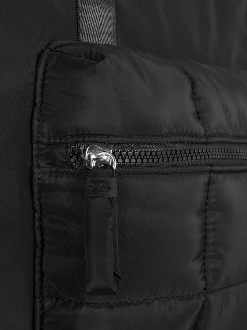 El bolso acolchado negro de Primark