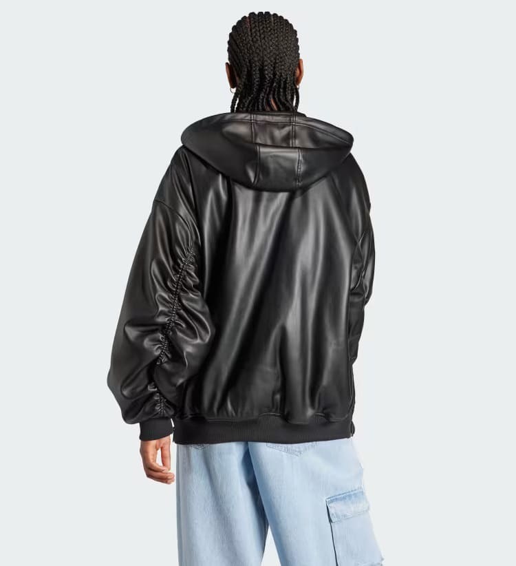 Chaqueta efecto piel Adilenium Oversized Faux Leather de Adidas