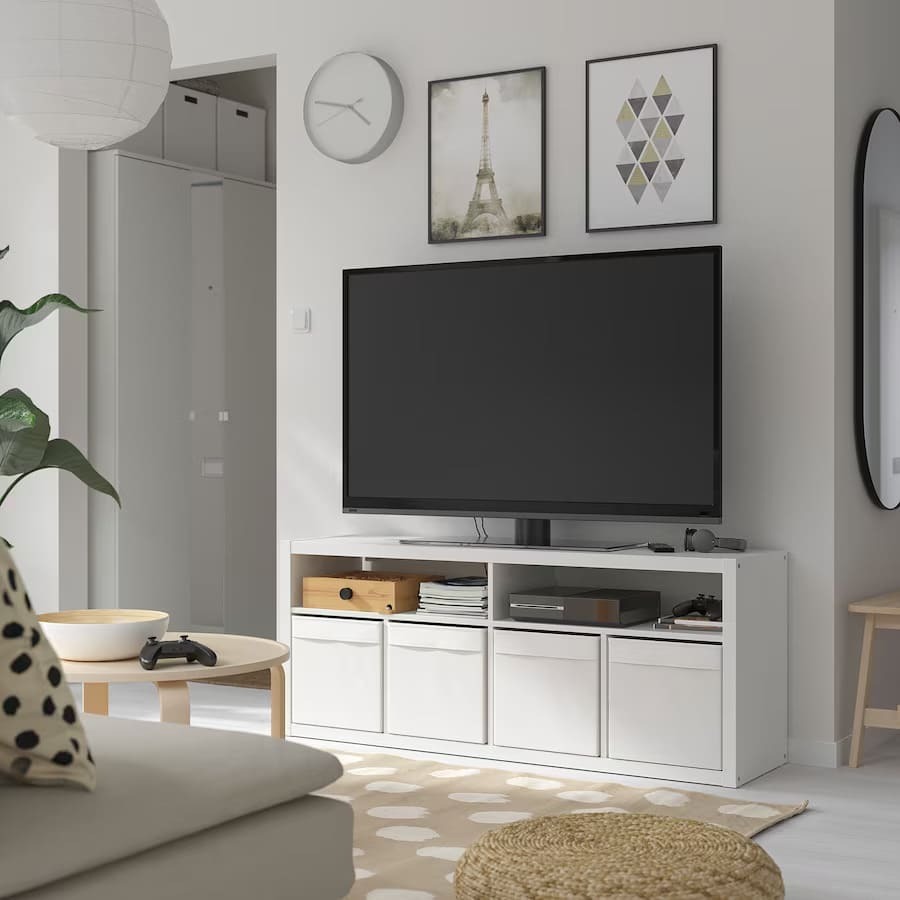 KALLAX Mueble de TV blanco nuevo de Ikea