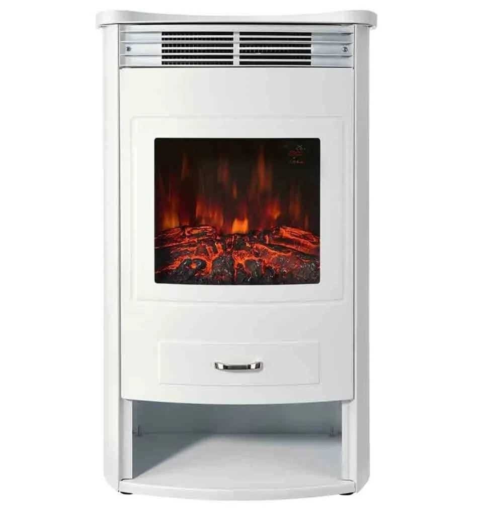 Chimenea eléctrica con compartimento de almacenamiento 1900 W