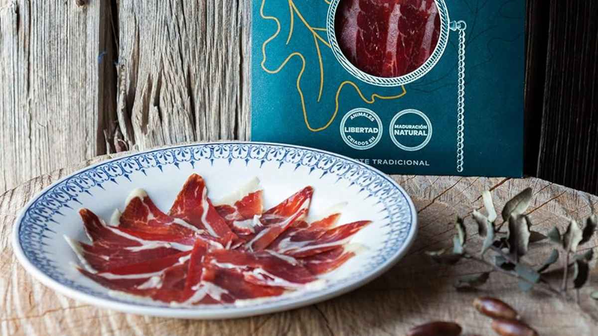 Jamón ibérico loncheado 70 g de Sánchez Romero Carvajal en Amazon