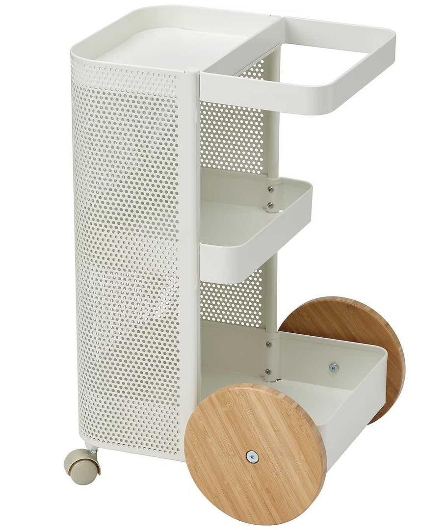 DAJLIEN Carrito blanco de Ikea