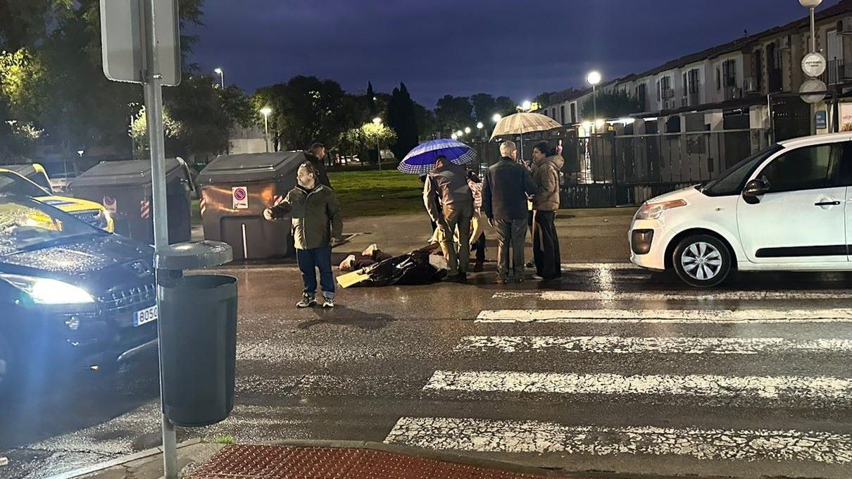 Atropello en la Avenida Nazaret de Jerez de la Frontera