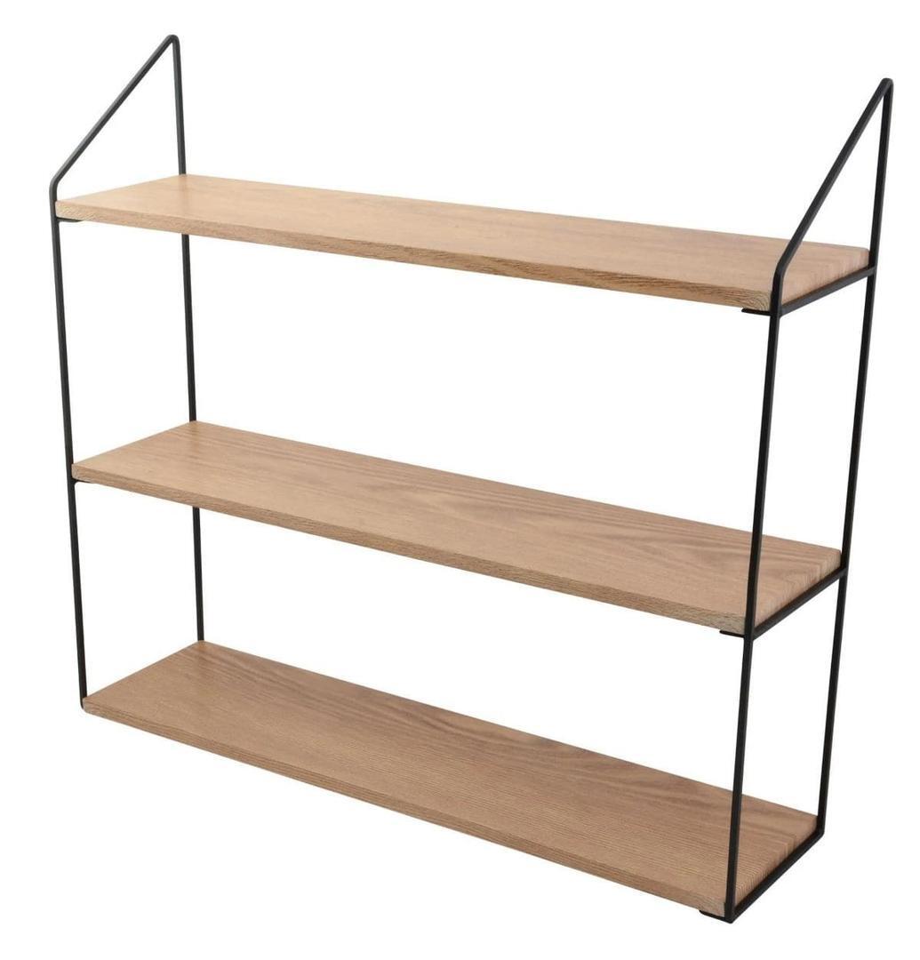 Estantería de pared con 3 baldas