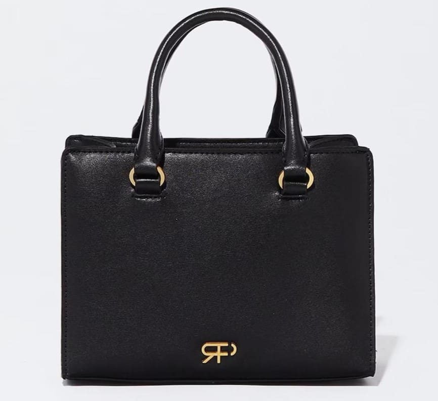 Bolso de mano estilo tote convertible a bandolera con cierre de cremallera