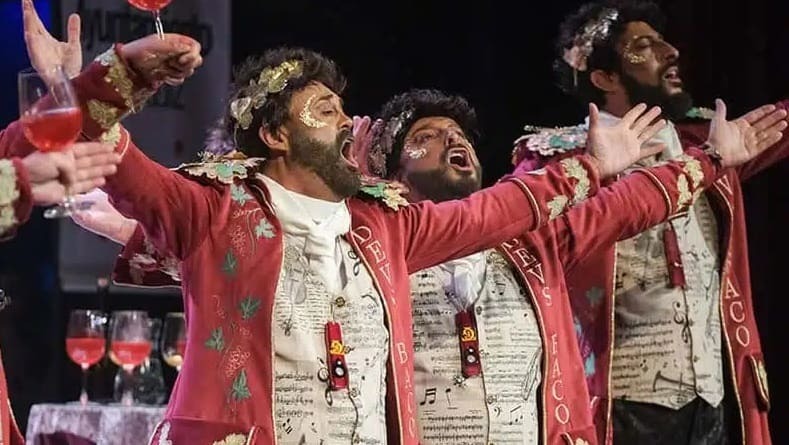 La comparsa de Toté, en el pasado Concurso