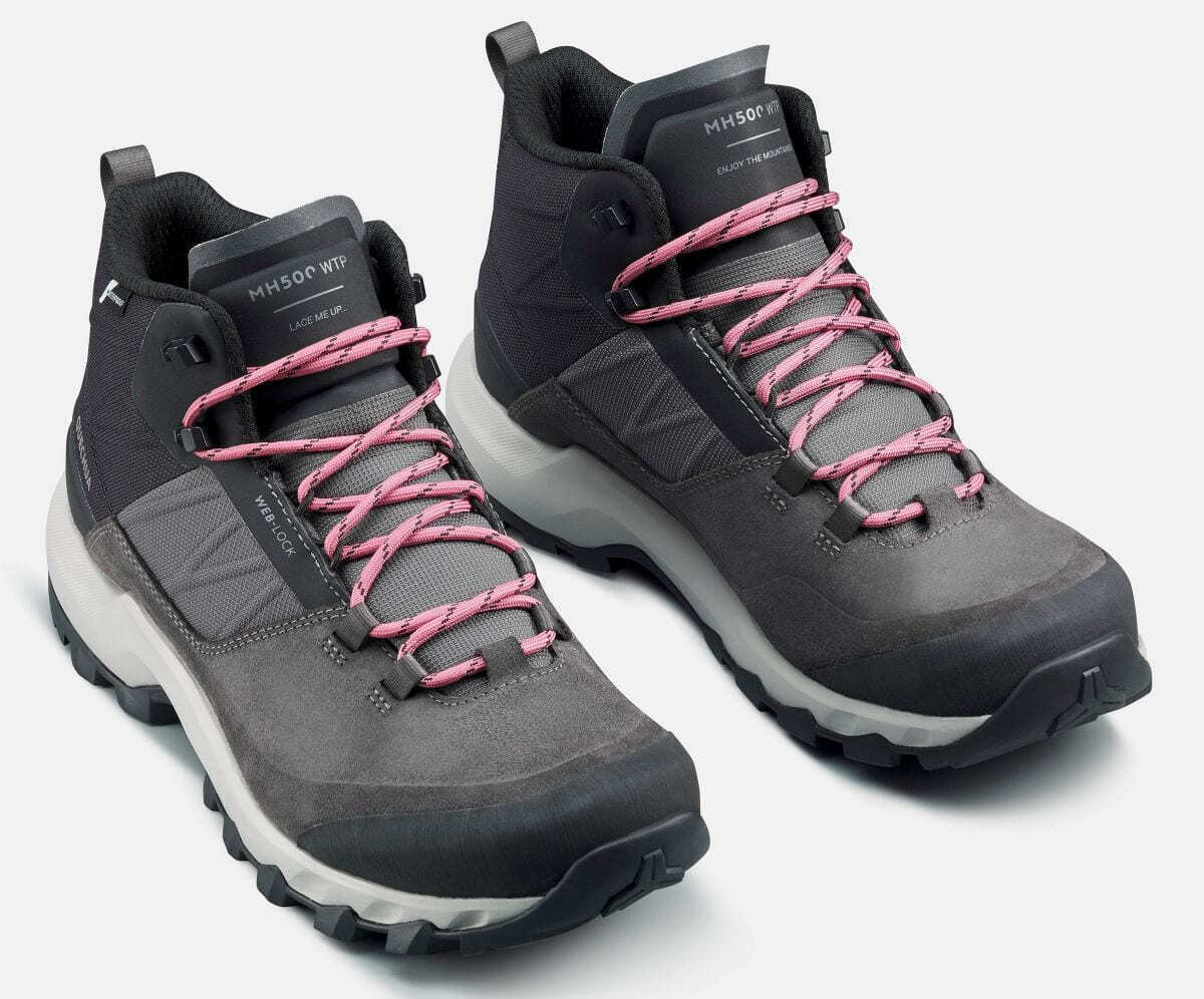 Botas de montaña y trekking impermeables Quechua MH500 de Decathlon