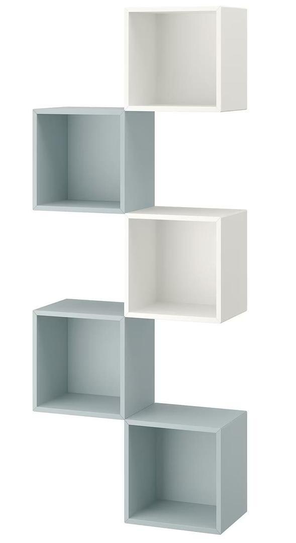 EKET Estanterías modulares multicolor y azul grisáceo claro de Ikea