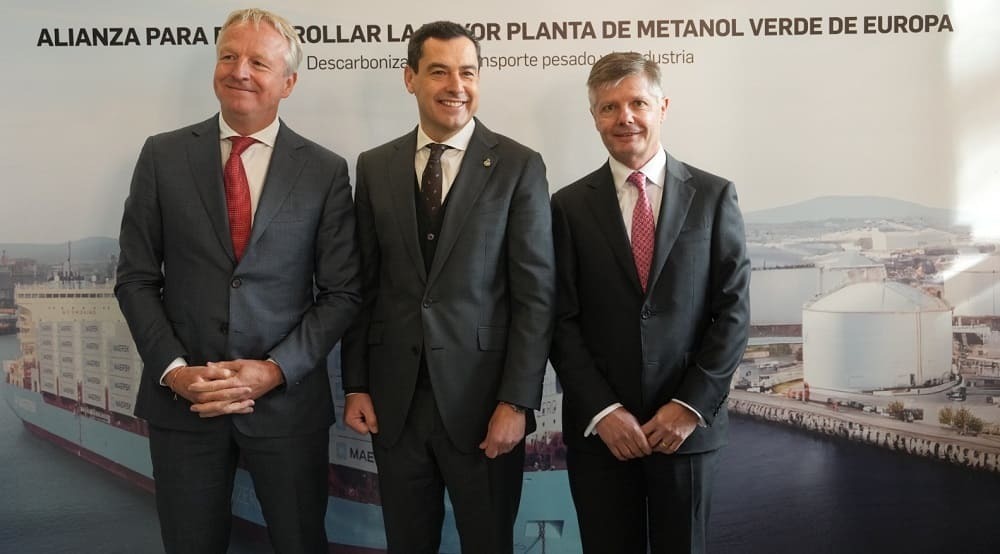 Juanma Moreno, en su visita reciente a Huelva