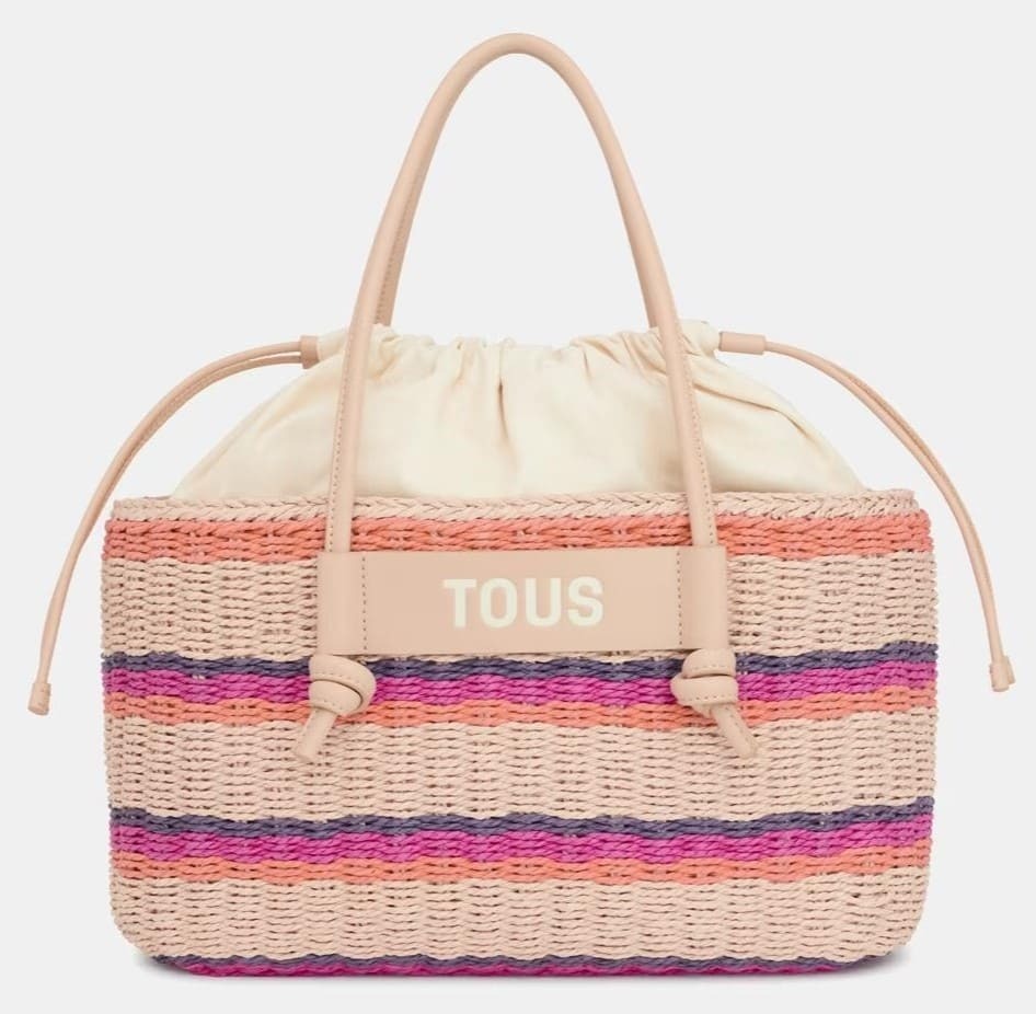 Bolso de hombro grande tipo capazo Scoubidou