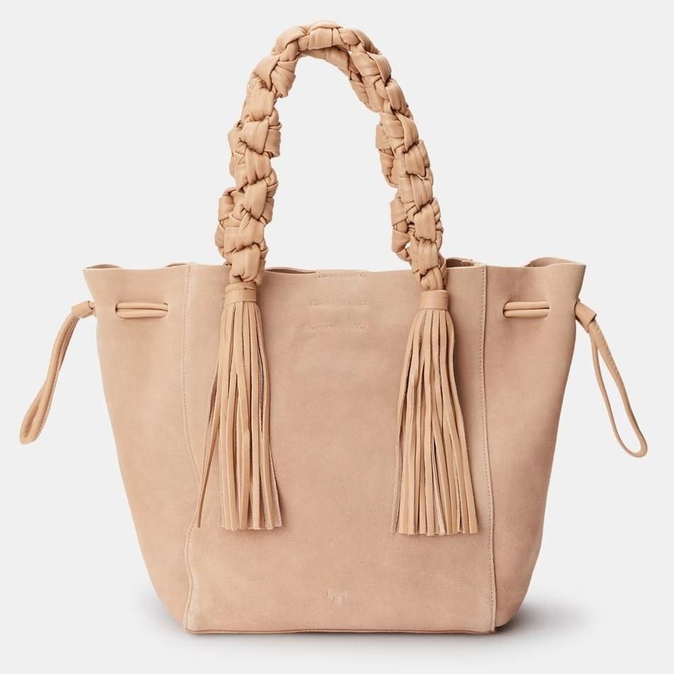 Bolso de hombro tipo shopper de piel Latouche