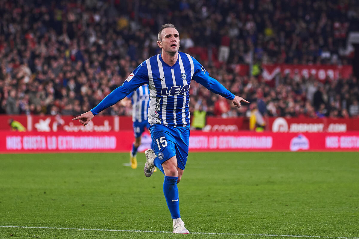 Gol de Kike García en el Sevilla FC - Deportivo Alavés | Salvador López Medina para El MIRA