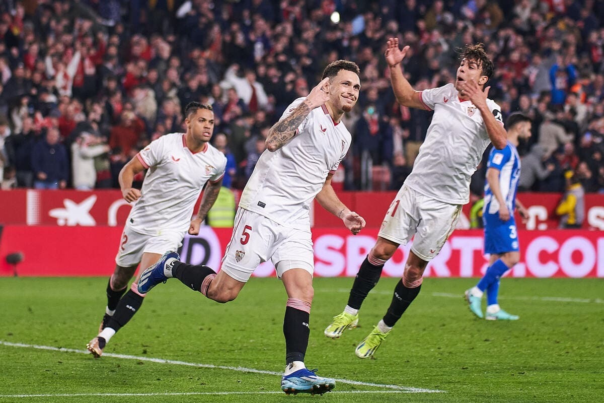 Gol de Lucas Ocampos en el Sevilla FC - Deportivo Alavés | Salvador López Medina para El MIRA