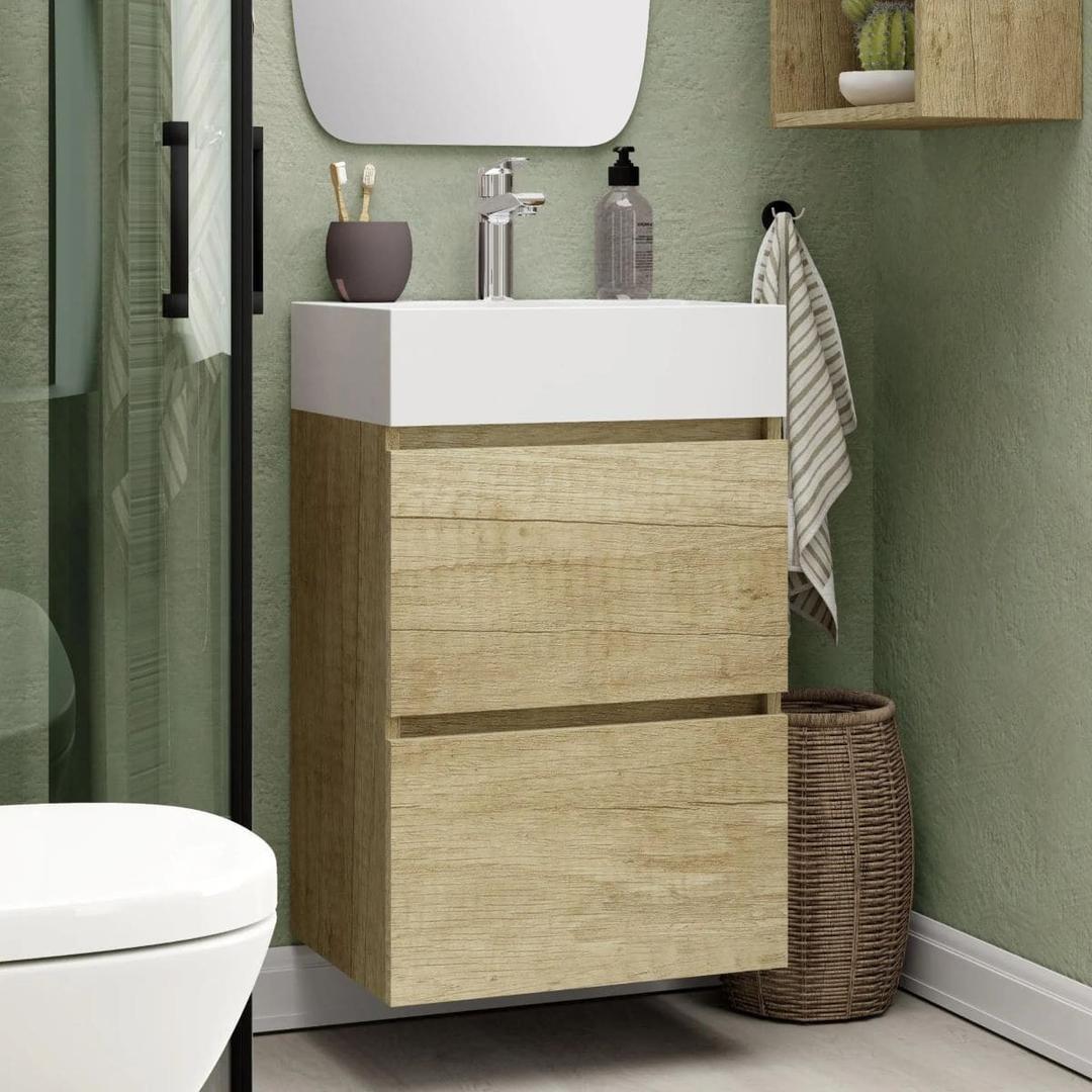 Mueble de baño con lavabo Espacio M olmo