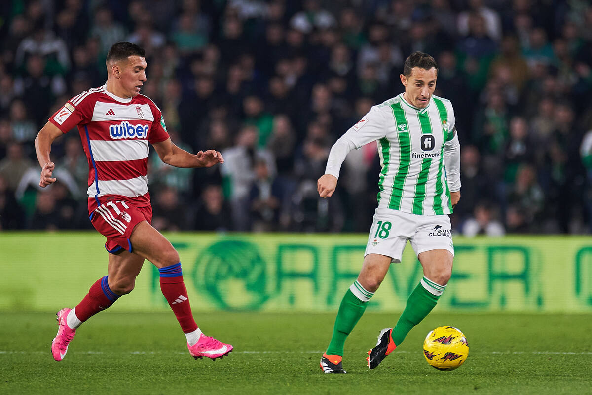 Andrés Guardado en el Real Betis - Granada CF | Salvador López Medina para El MIRA