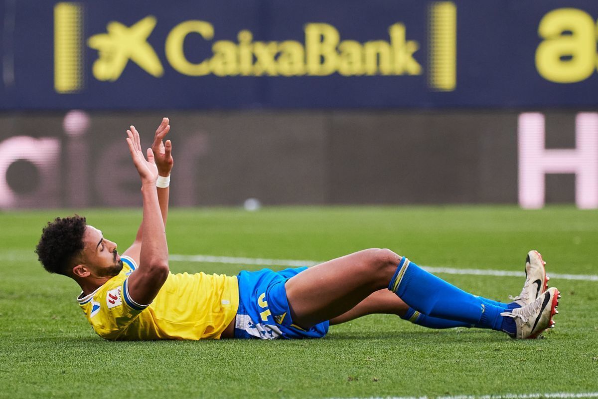 Chris Ramos en el Cádiz CF - Valencia CF | Salvador López Medina para El MIRA