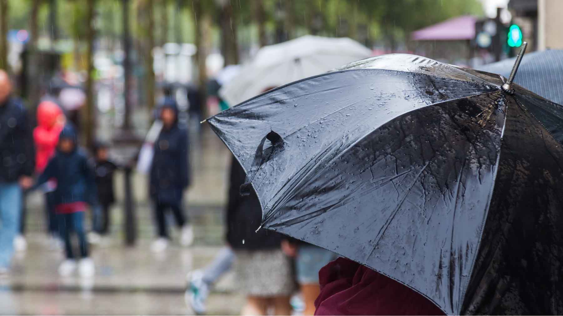 La AEMET anuncia días de lluvia en España