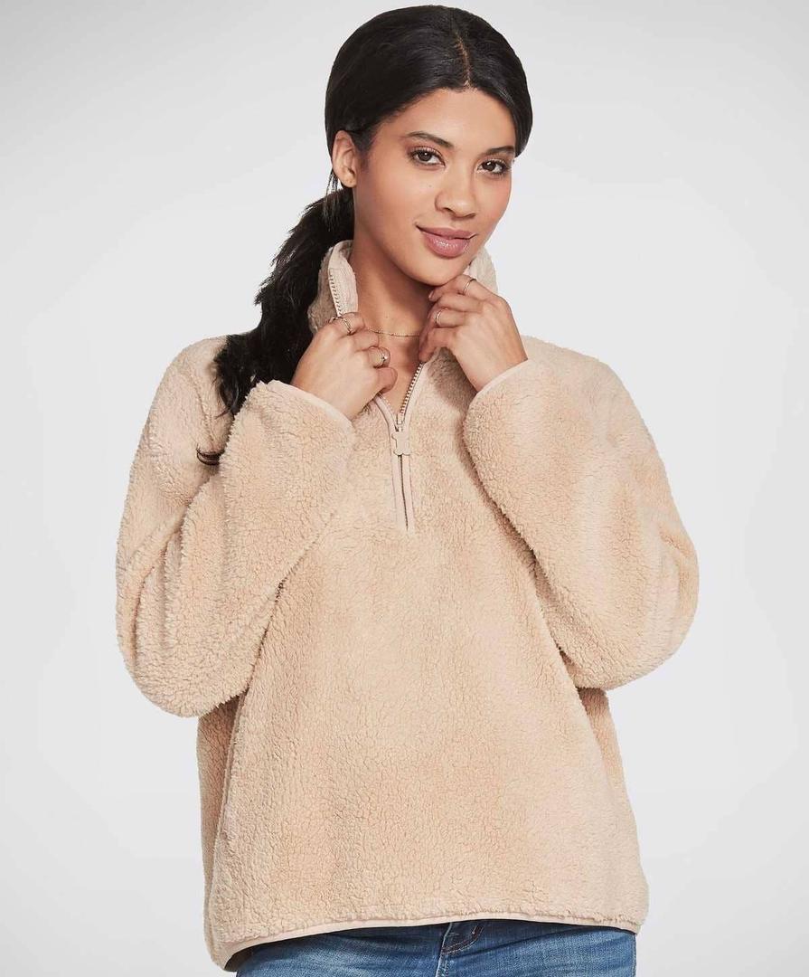 BOBS Apparel Cuddle Zip Pullover de Skechers