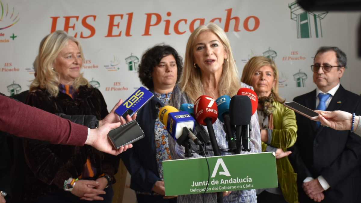 Patricia del Pozo en el IES El Picacho | Noelia Herrera