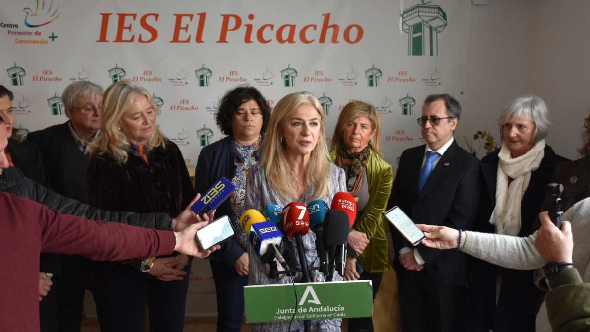 Patricia del Pozo en el IES El Picacho | Noelia Herrera