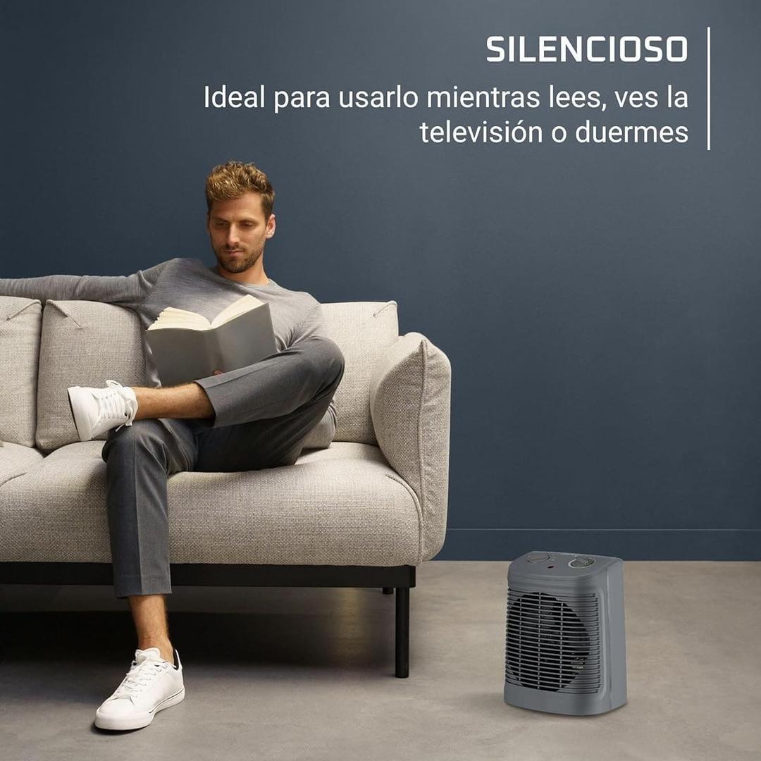 Calefactor de bajo consumo con 2000 W y 2 velocidades de Rowenta en Amazon