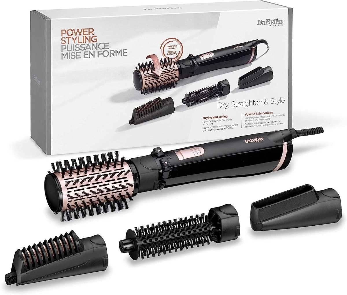 BaByliss AS200E Cepillo de Aire Rotatorio 1000 W de Amazon