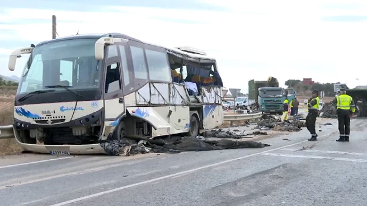 Imagen del fatal accidente
