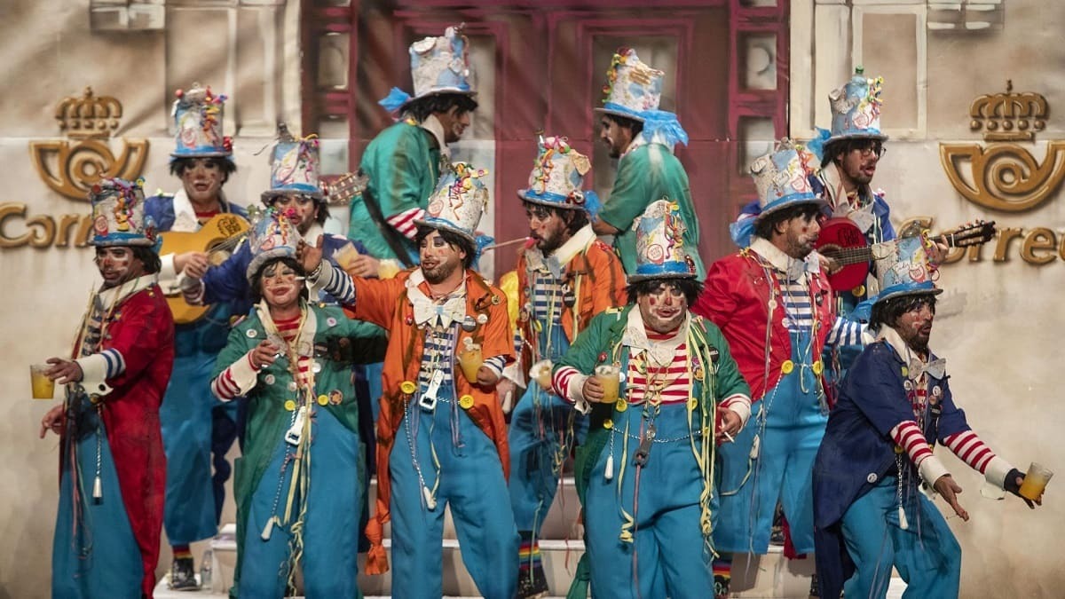 La chirigota de Chiclana, 'Amoscuchá', primer premio en 2023