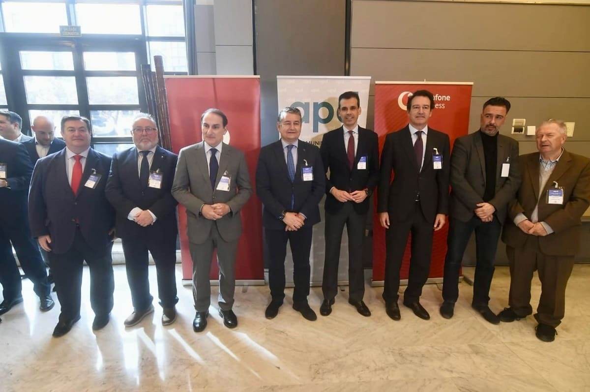 Antonio Sanz durante el encuentro sobre transformación digital