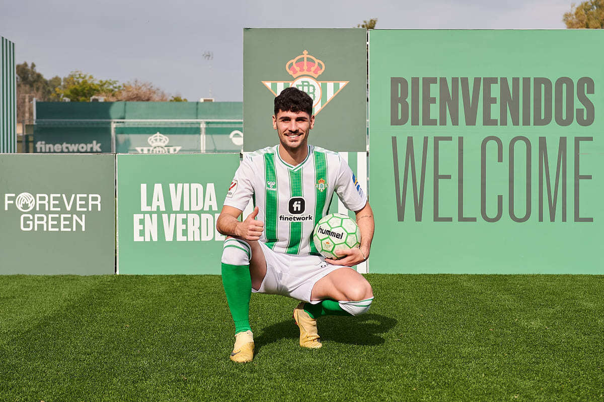 Presentación de Johnny Cardoso con el Real Betis | Salvador López Medina para El MIRA