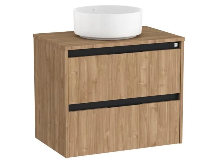 El mueble de baño Alpine nogal de Leroy Merlin