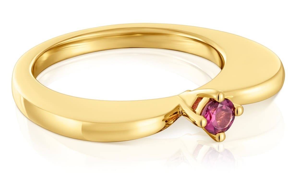 Anillo grande de corazón My Ohter Half de Tous