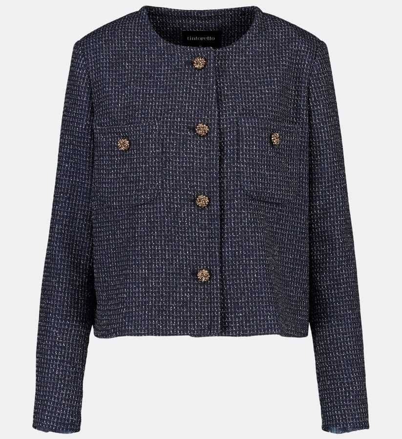 Chaqueta Tintoretto de mujer tweed fantasía de El Corte Inglés