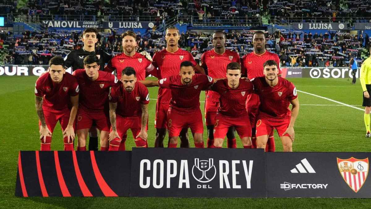 Isaac Romero en el Getafe CF - Sevilla FC | Foto: SFC