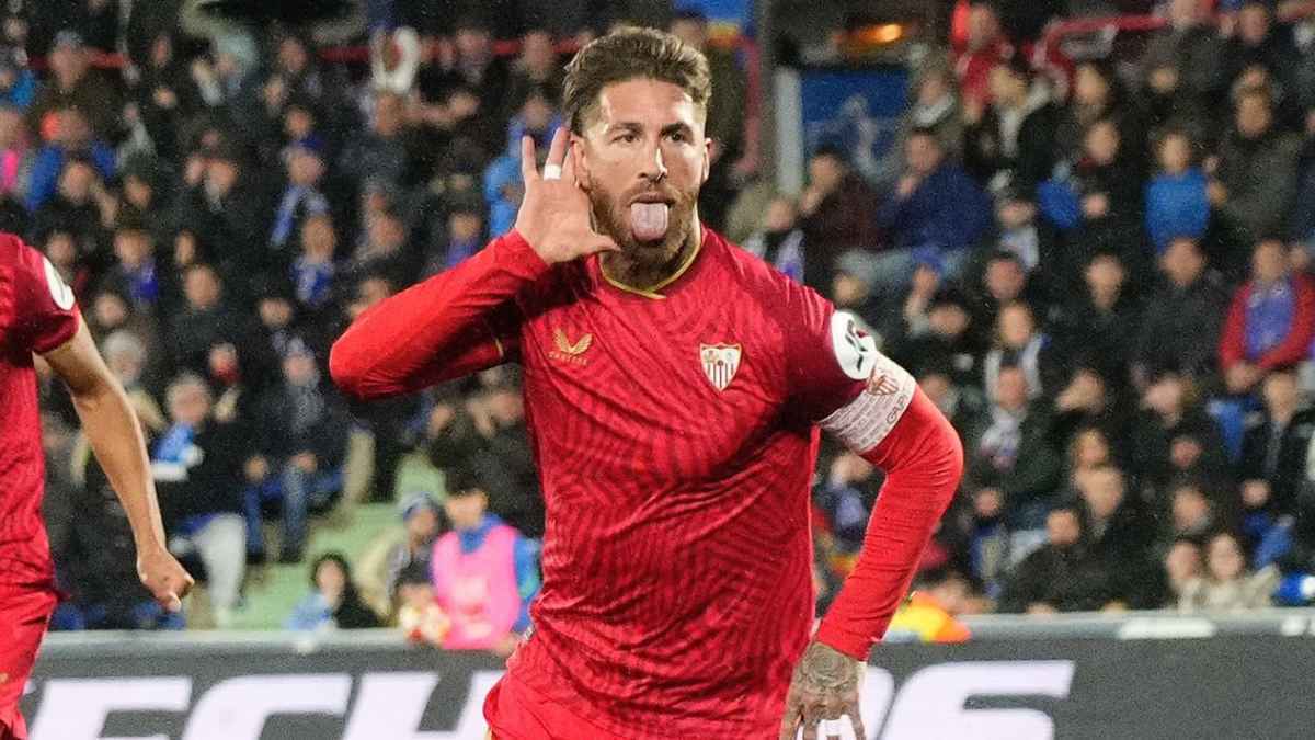 Sergio Ramos en el Getafe CF - Sevilla FC | Foto: SFC