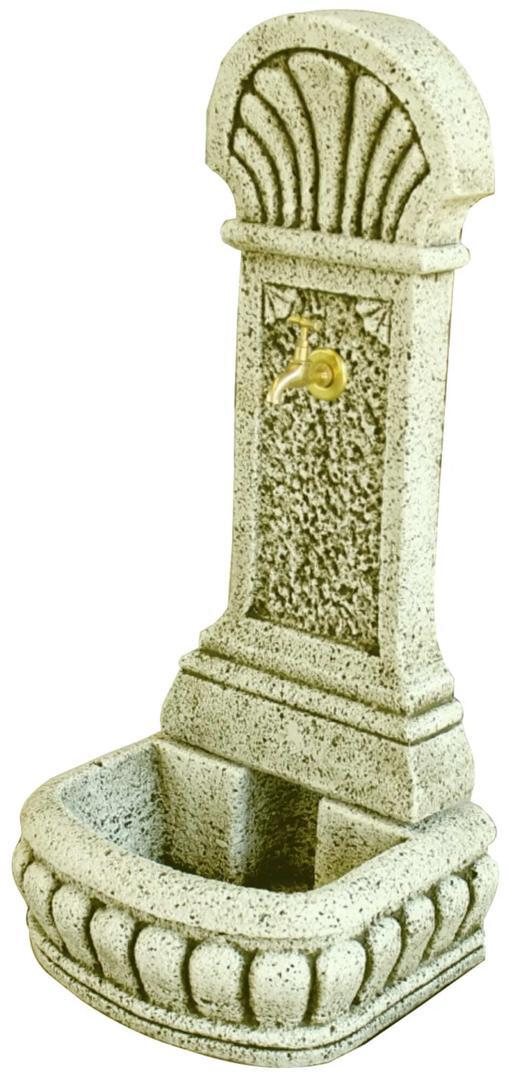 Fuente de jardín Pilón ocre pequeña