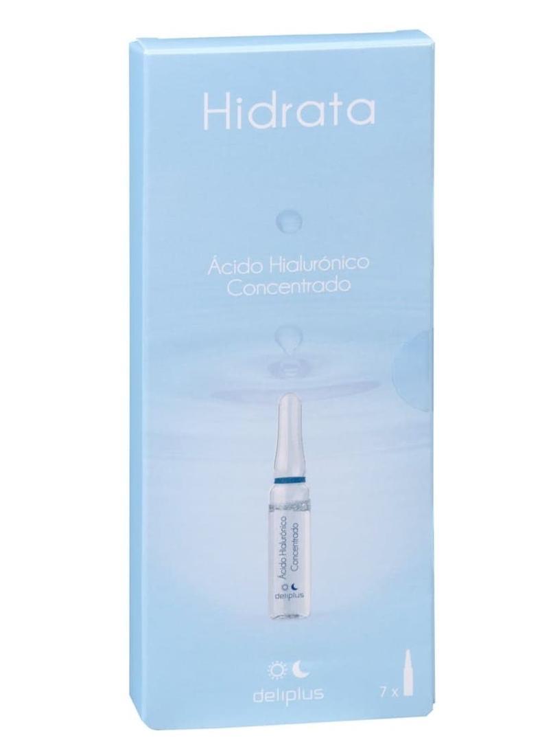 Ampollas faciales de Ácido Hialurónico Hidrata Deliplus concentrado