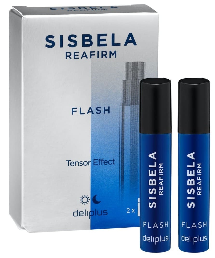 Ampollas faciales spray flash Tensor Effect Sisbela Reafirm Deliplus