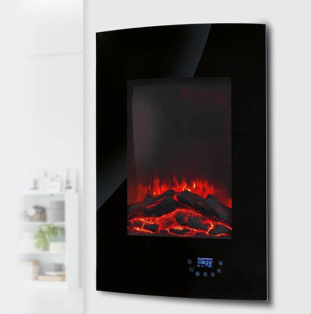 Chimenea eléctrica decorativa vertical de 1800 W