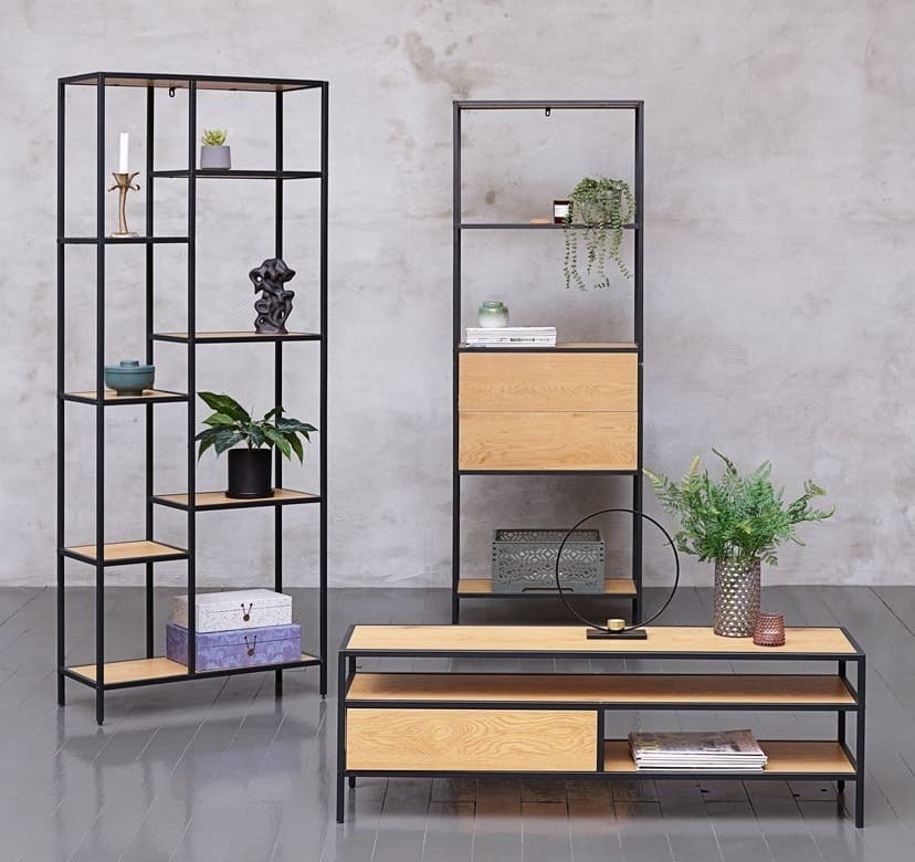 Mueble de TV modelo TRAPPEDAL de JYSK