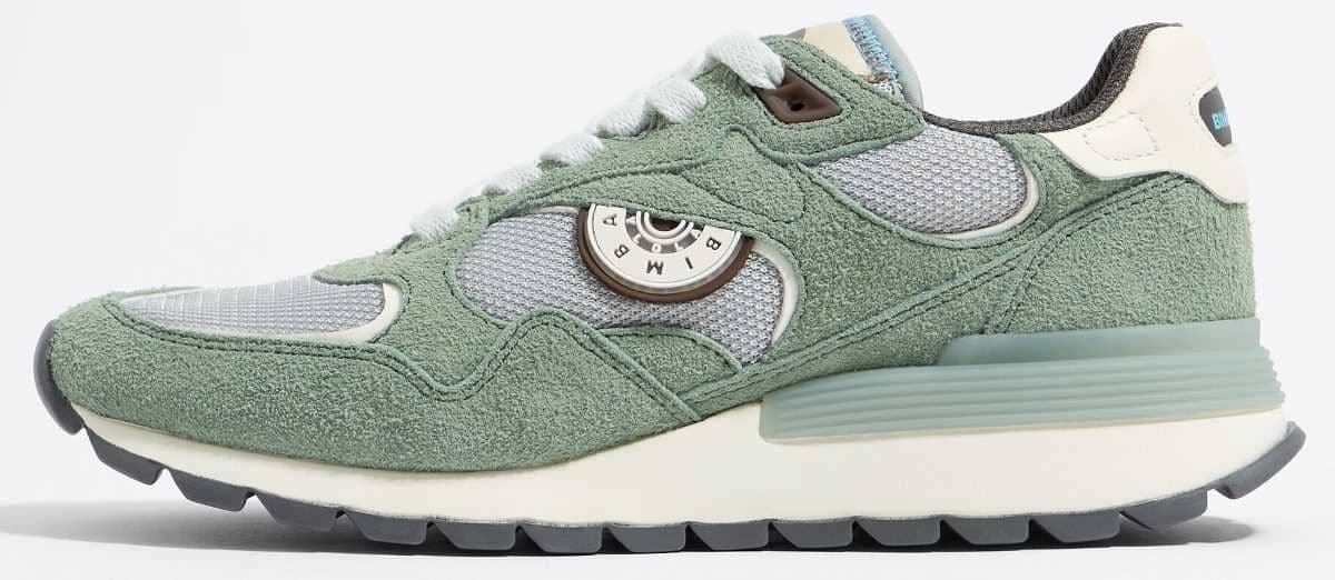 Deportiva jogger serraje verde de Bimba y Lola