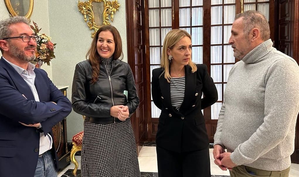 Almudena Martínez, Paula Conesa, Daniel Pérez y José Manuel Ruiz