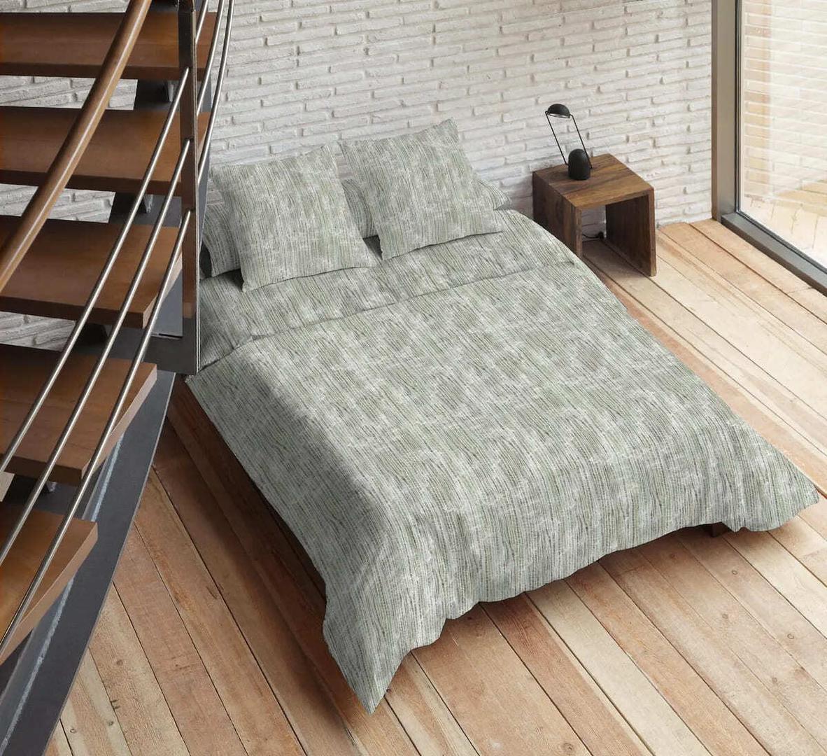 Funda nórdica OZUNA de algodón y 200 hilos en blanco de Leroy Merlin