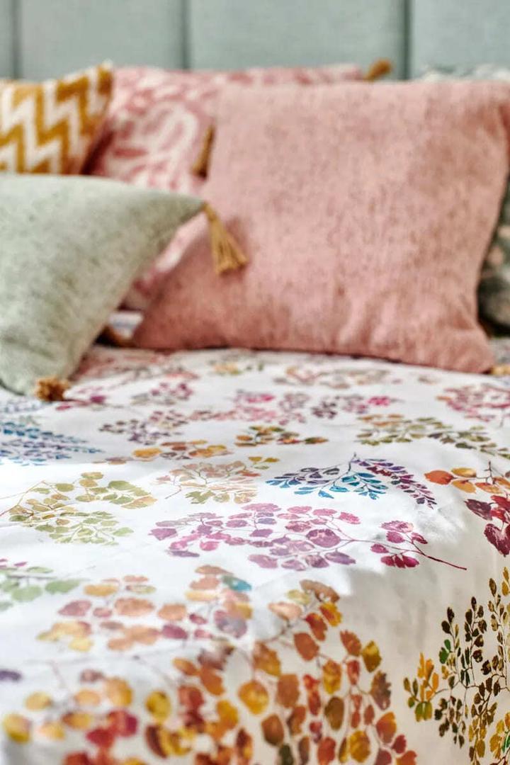 Funda nórdica floral percal 200 hilos multicolor MORATTA de Leroy Merlin