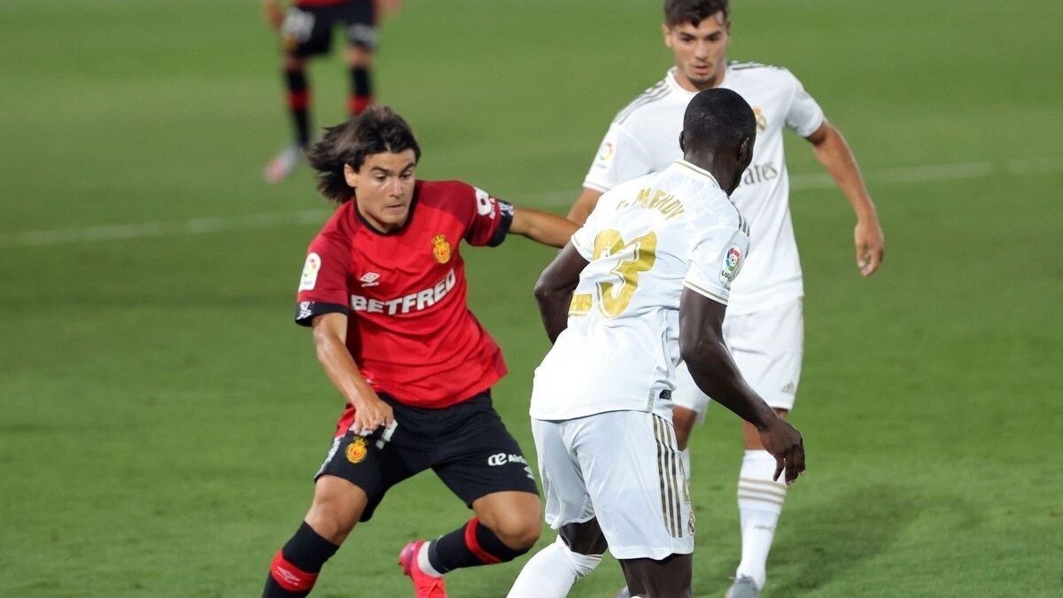 Luka Romero en un RCD Mallorca - Real Madrid