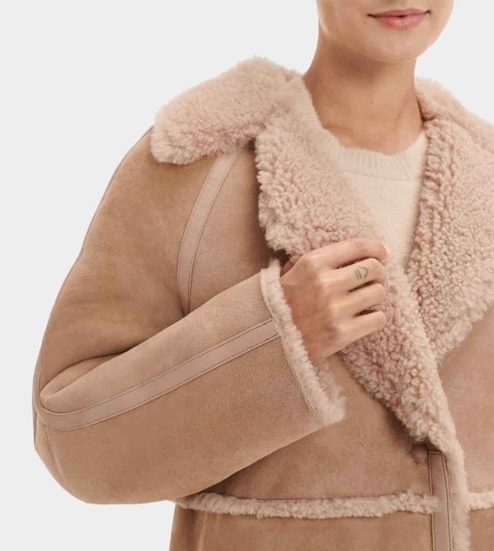 Abrigo Fayre Twinface Sheepskin de UGG
