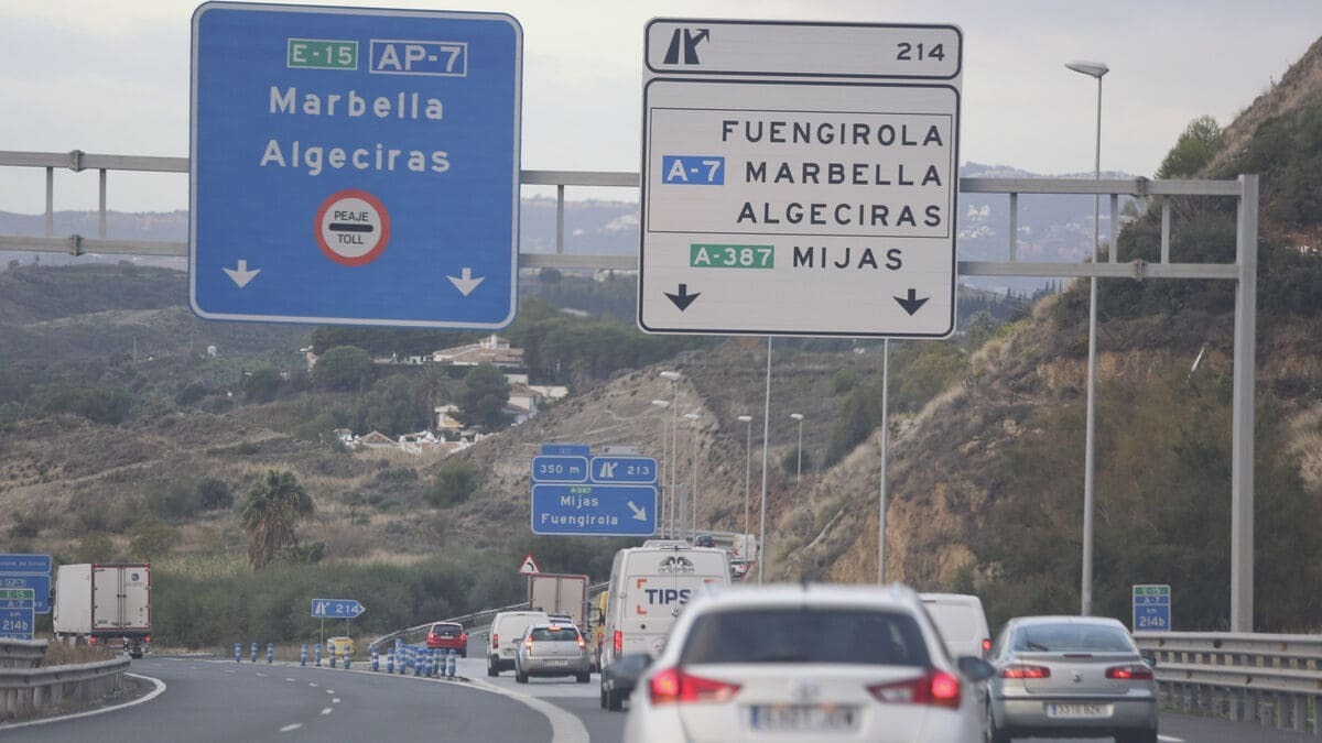 La carretera A-7, vía en la que se produjo el accidente