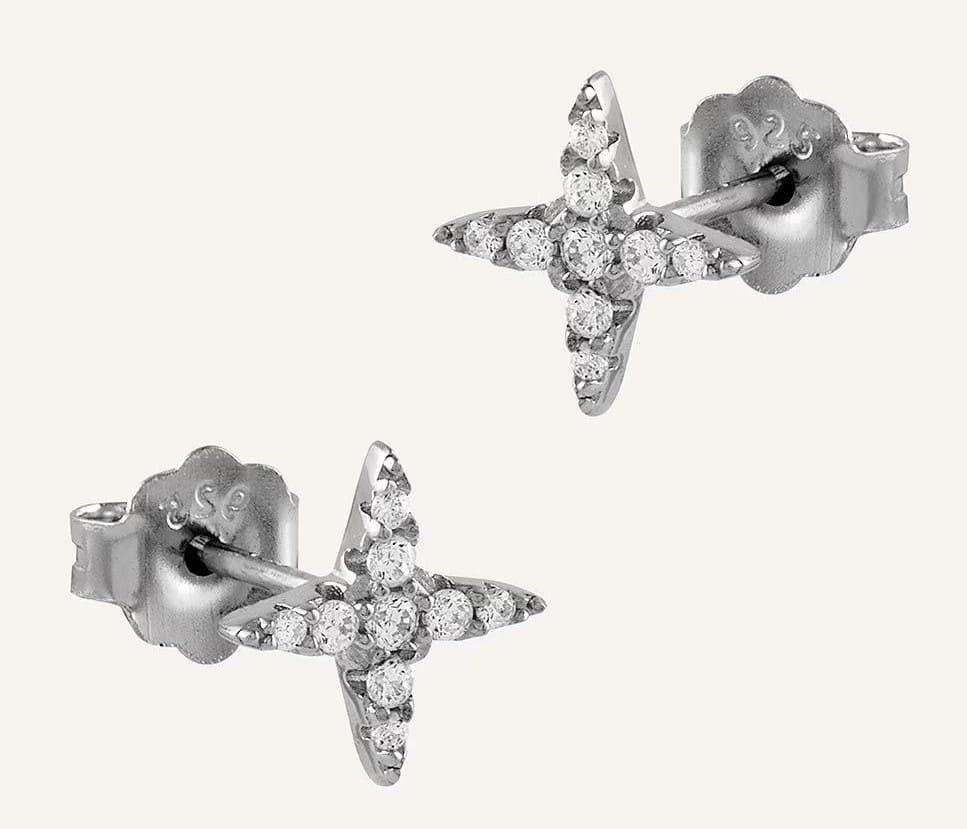 Mini pendientes Aspa Itemporality