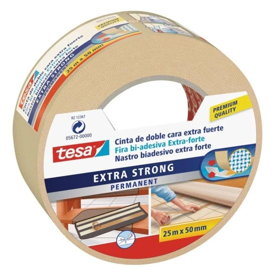 Cinta adhesiva 2 caras TESA