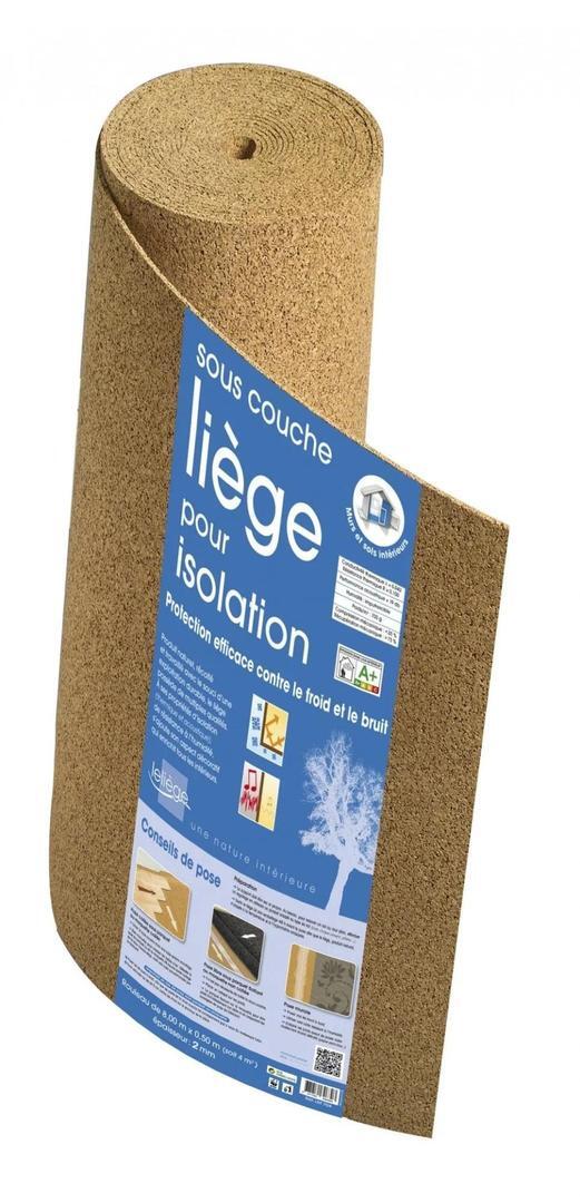 Rollo aislante de corcho pared suelo SDL